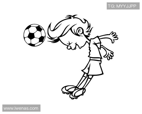 足球球星线稿艺术展现运动激情与个人风采的独特魅力